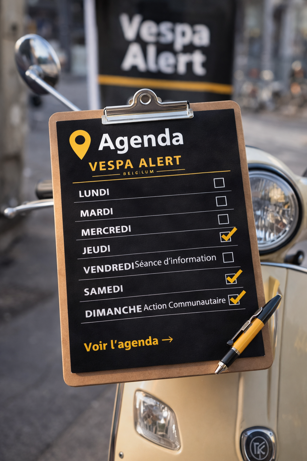 Vespa Alert Belgium events